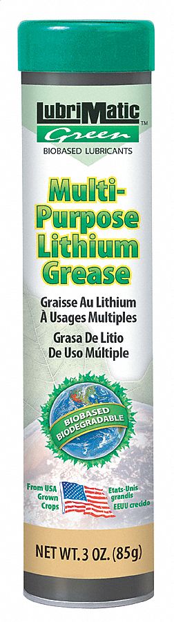 Grease, Lithium, Cartridge, 3 oz, PK3