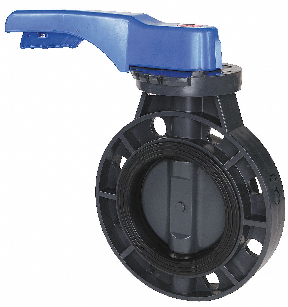 Butterfly Valve, Wafer, 3 In.PVC