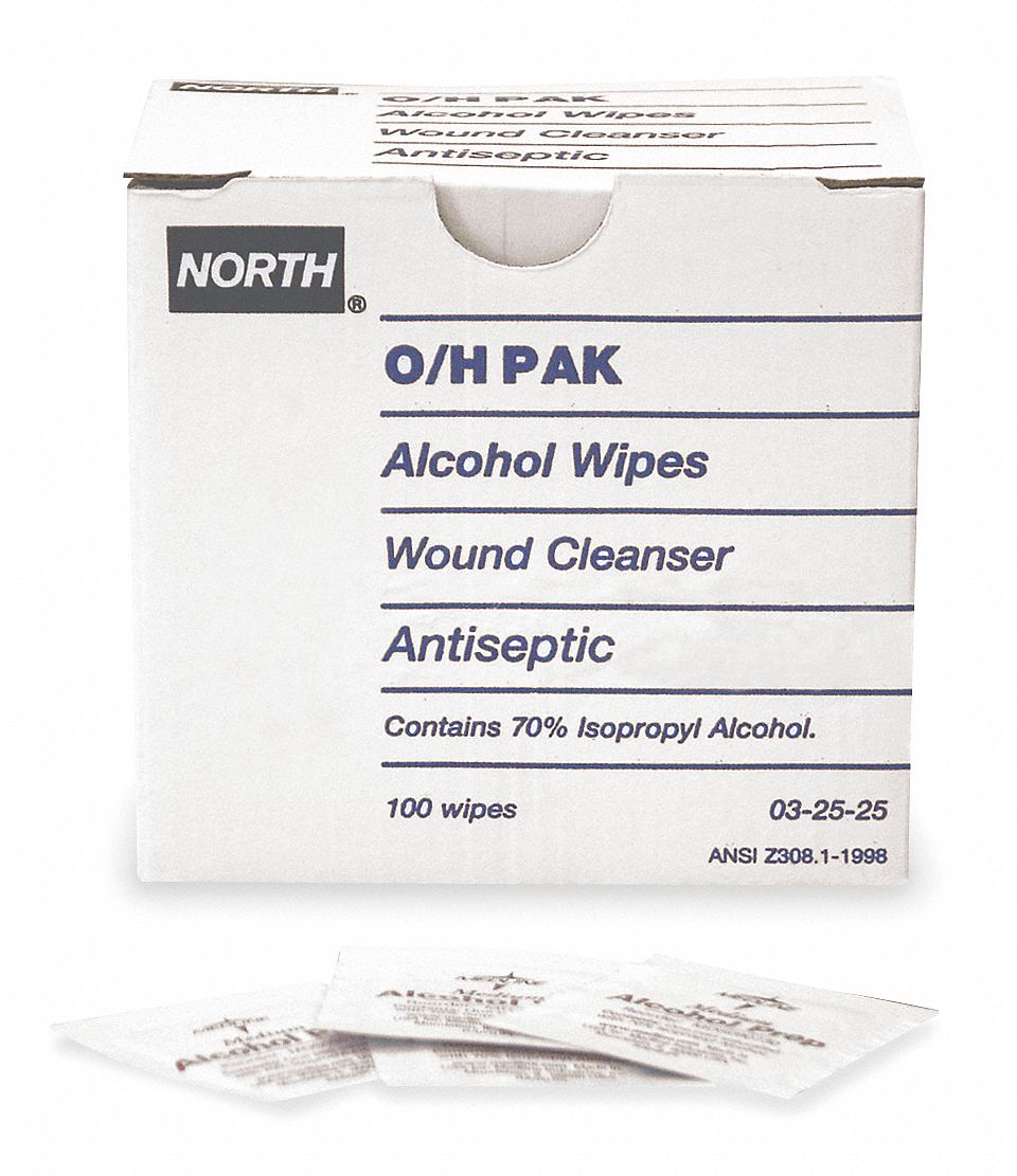 Alcohol Prep Pad, Pk100