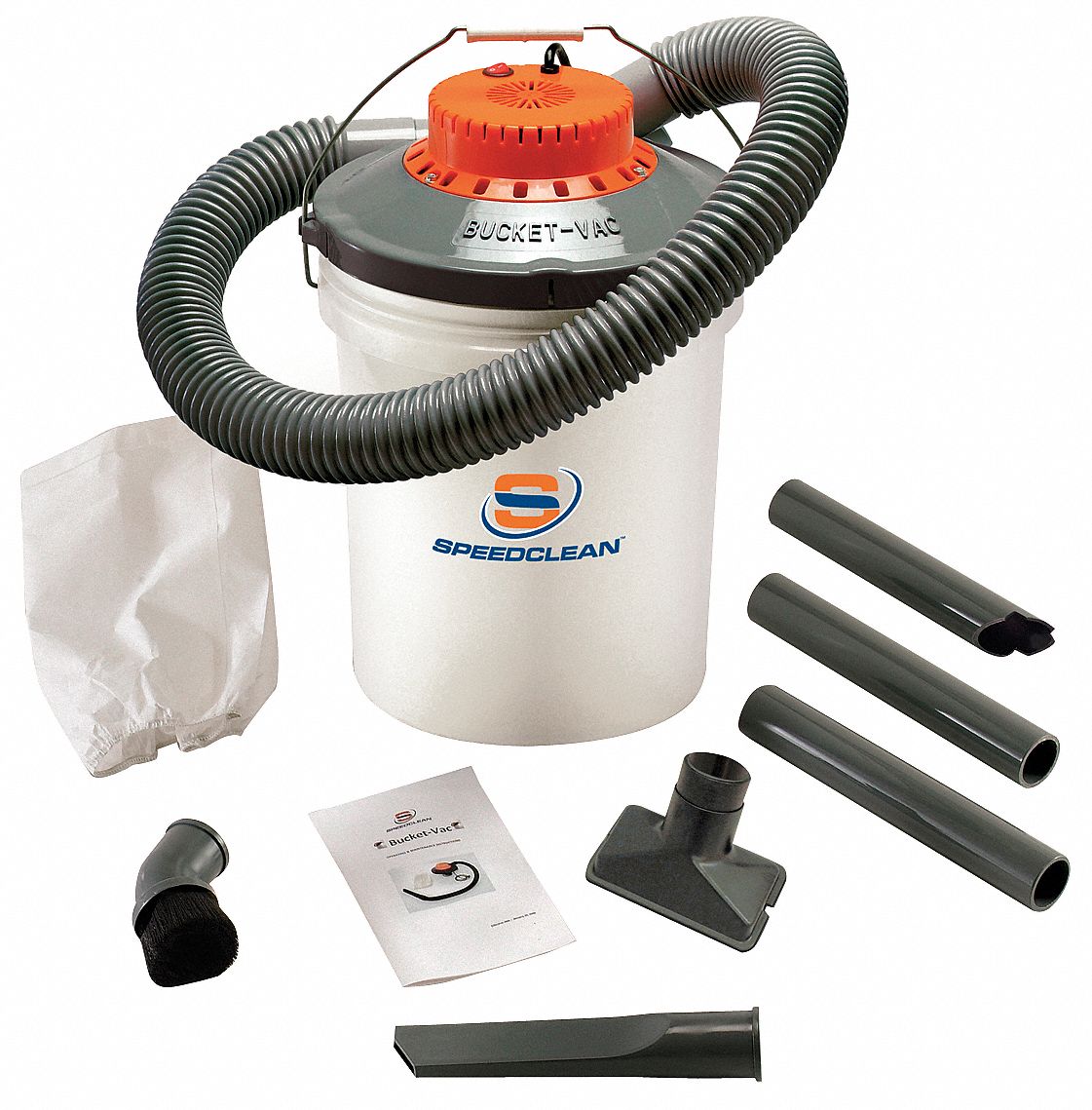BucketVac w/5 Gal Bucket and Accessories