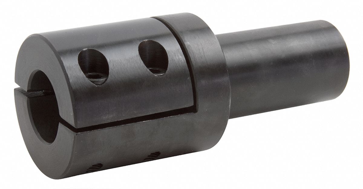 Step Down Adapter, Clamp On, Bore 1 1/8 In