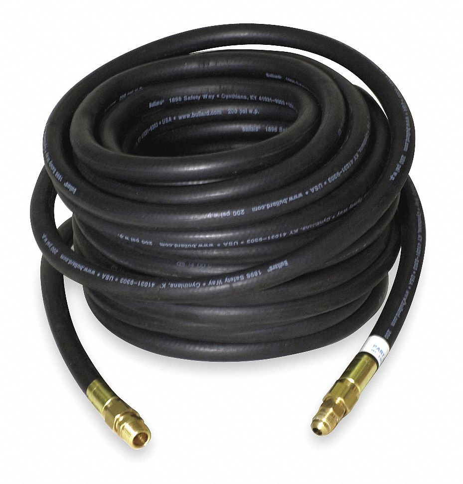 Airline Hose, Rubber, 50 ft.