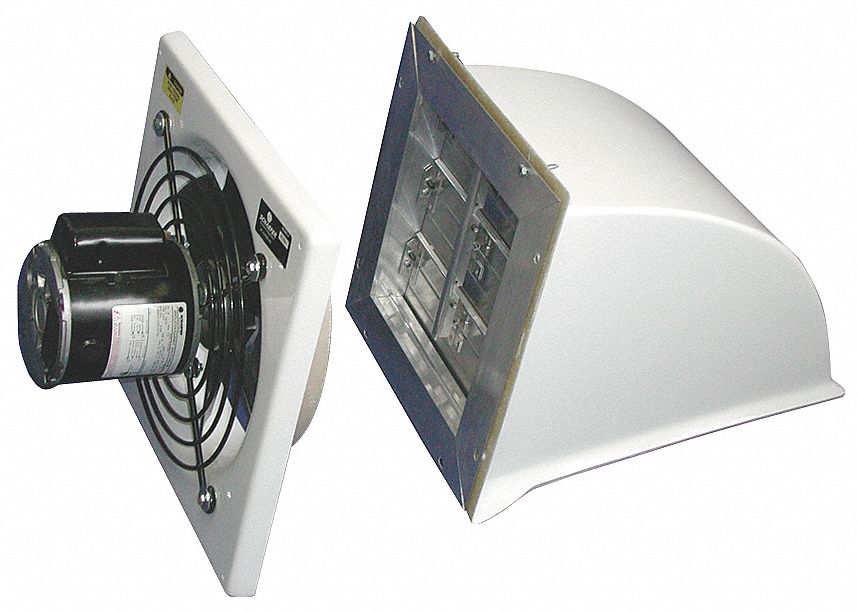 Exh Fan, D/D, 16 Dia, CFM 2745, 115/230 V