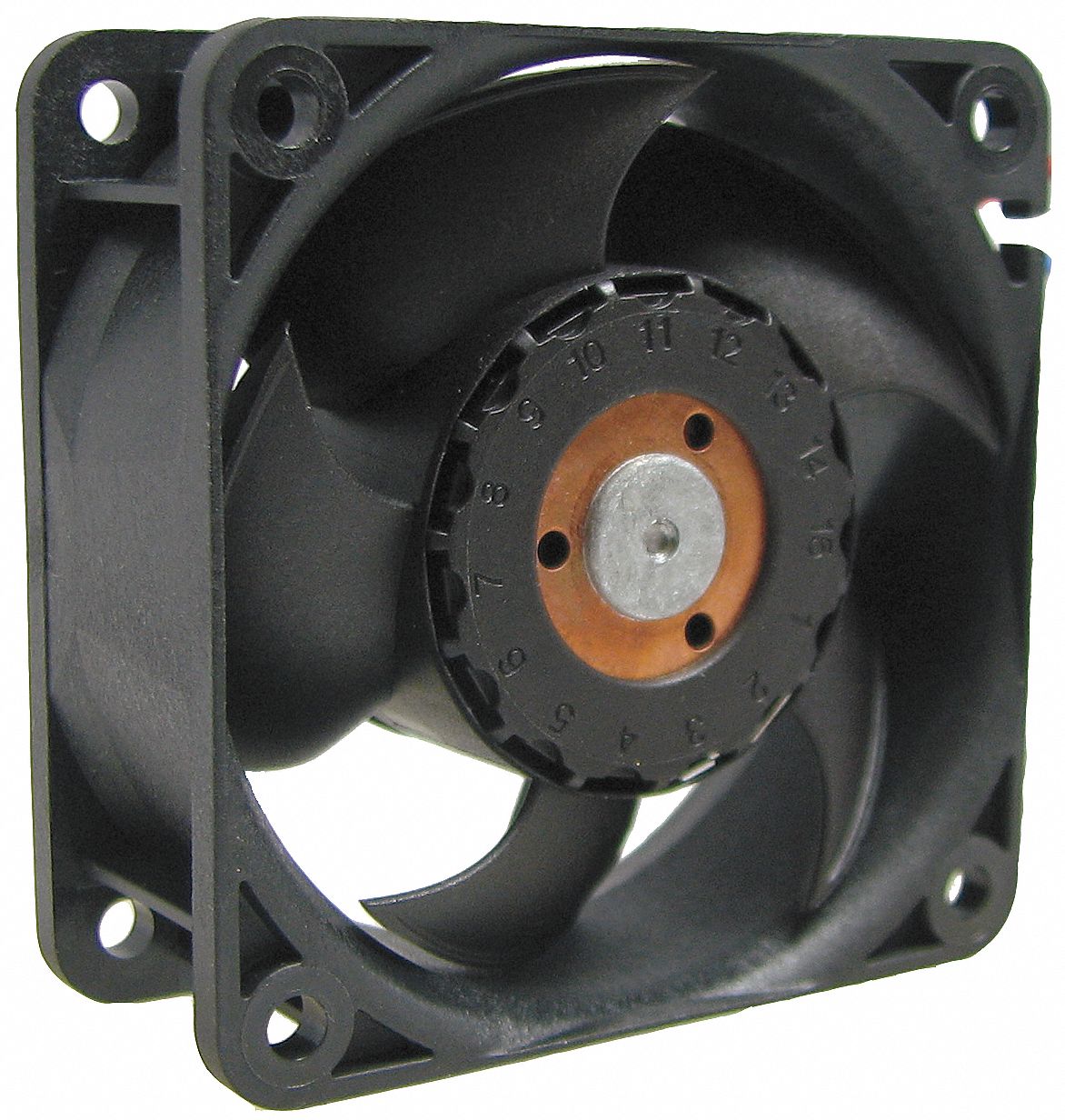 Axial Fan, 24VDC, 2-1/3In H, 2-1/3In W