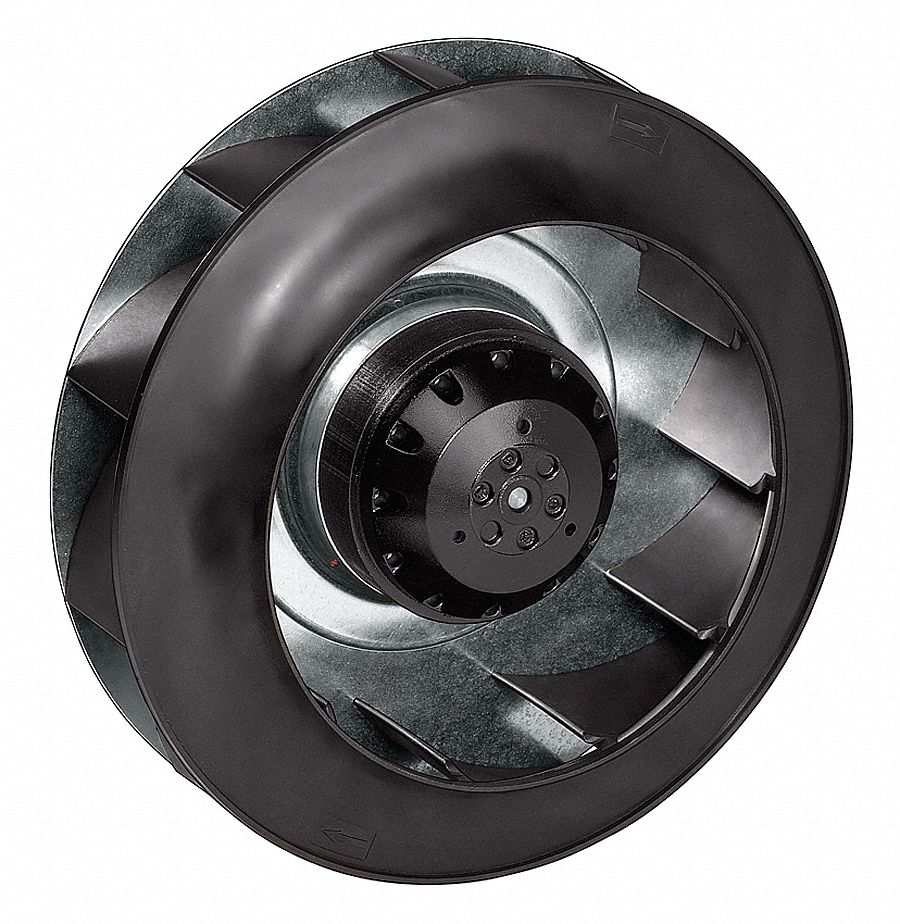 Motorized Impeller, 9-7/8 in., 115VAC
