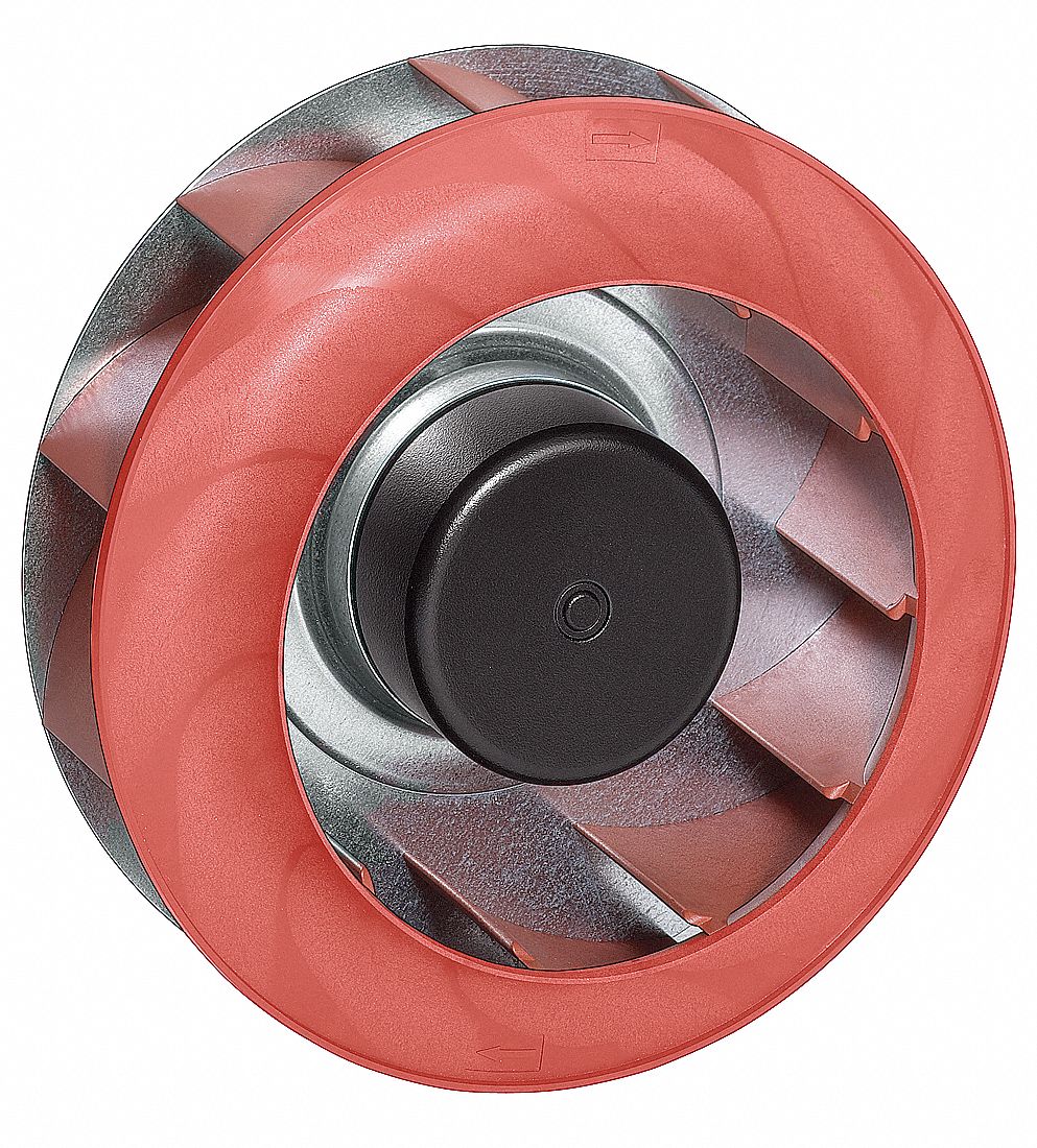 Motorized Impeller, 9-7/8 in., 24VDC