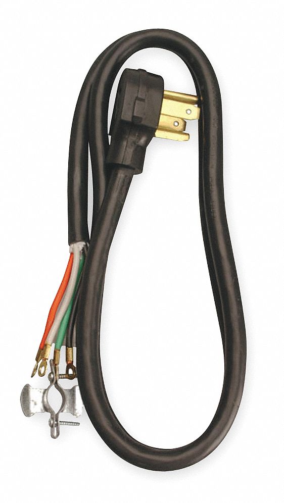 Cord, Dryer, 6 Ft, Black