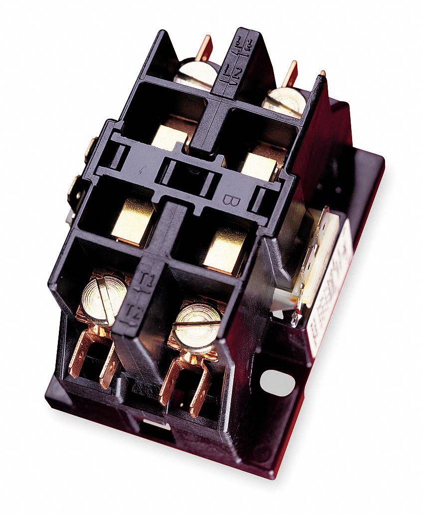 DP Compact Contactor, 120VAC, 30A, Open, 2P
