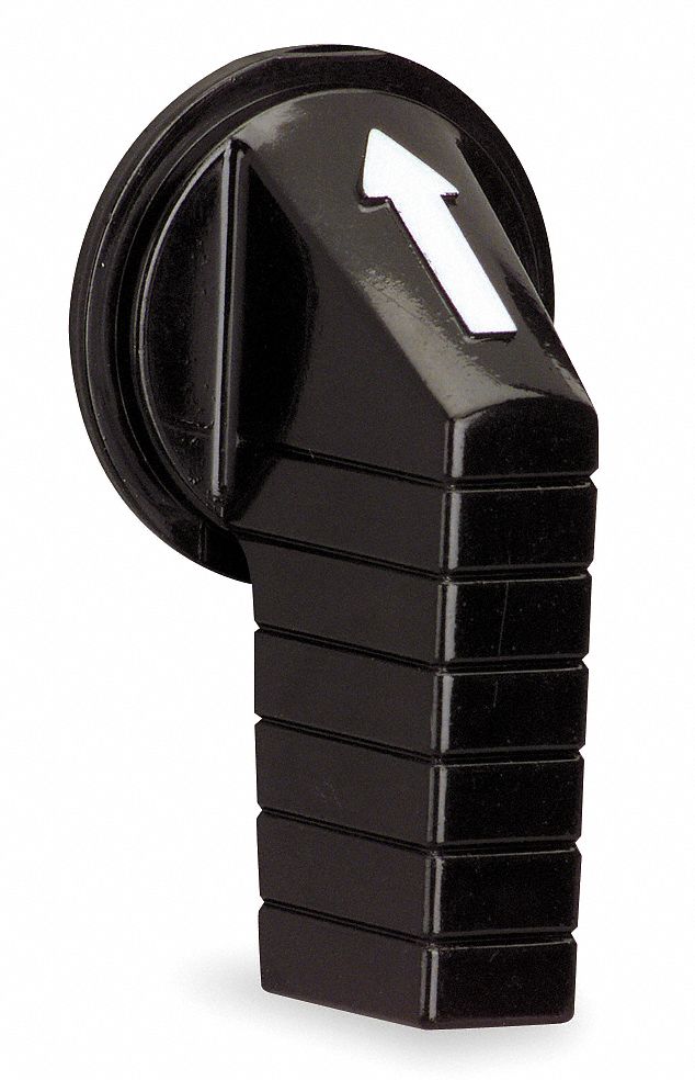 Knob, Black, 30 Mm