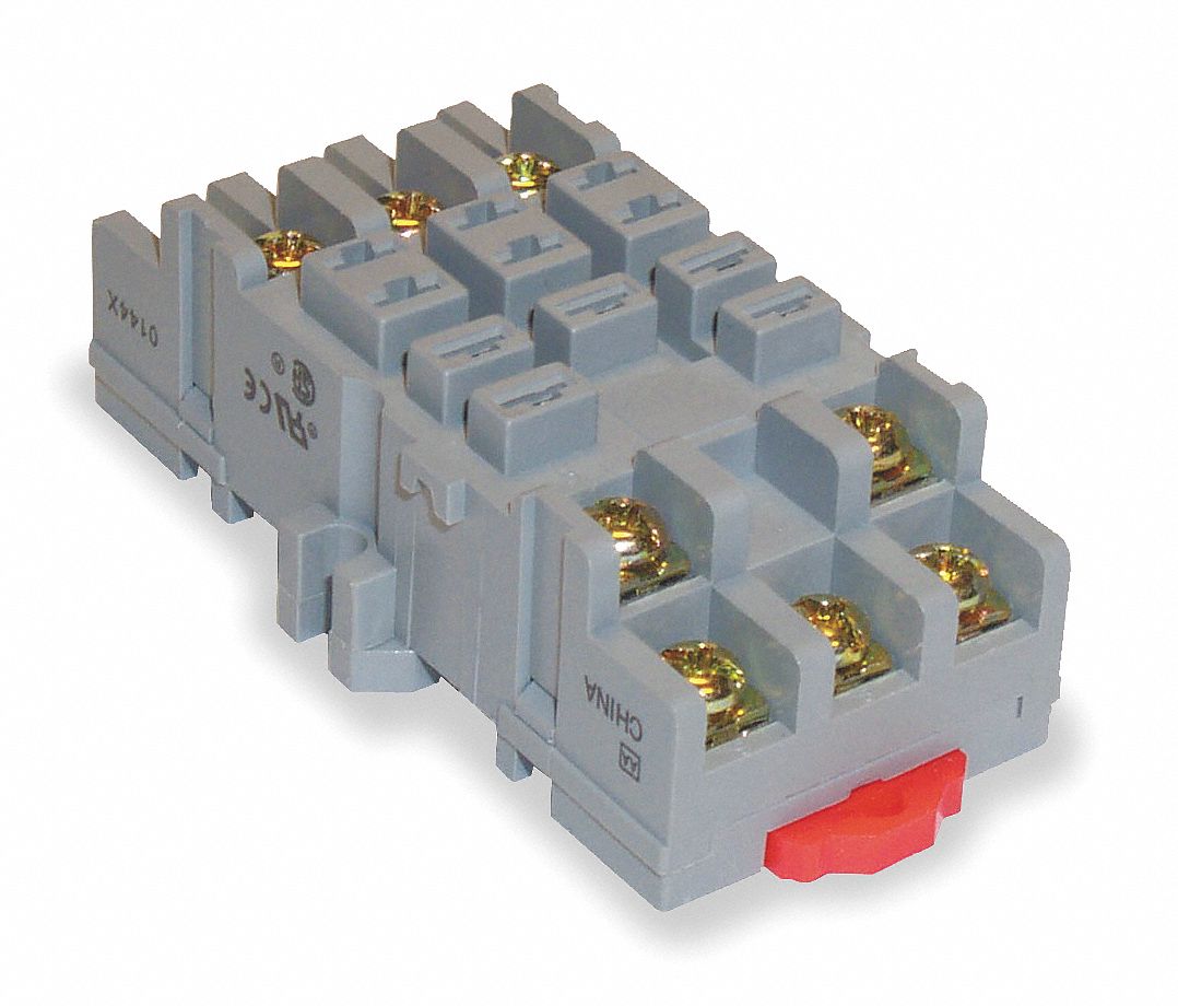 Socket, Relay, 11 Pins