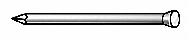 Finish Nail, 16d x 3 1/2 In. L, Galv, PK88