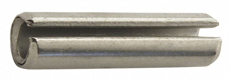 Spring Pin, Slot, 1/4x1 1/2 L, Pk50