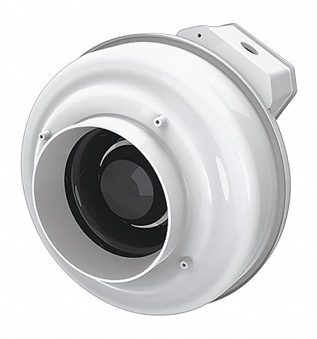 Inline Centrifugal Duct Fan, 9-5/8 In. L