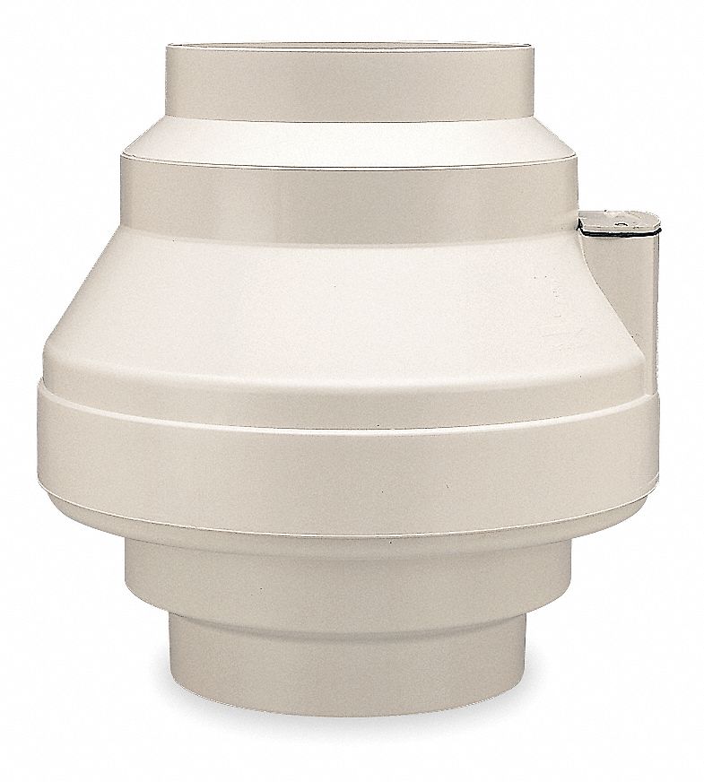 Inline Centrifugal Duct Fan, 12-1/4 In. L