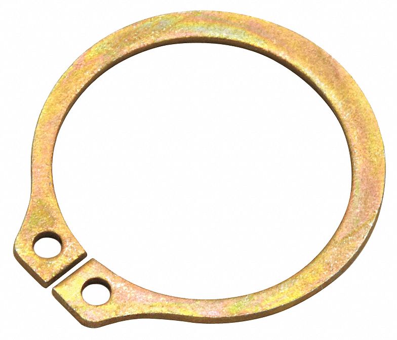 Retain Ring, Ext, Dia 1/4 In, PK 100