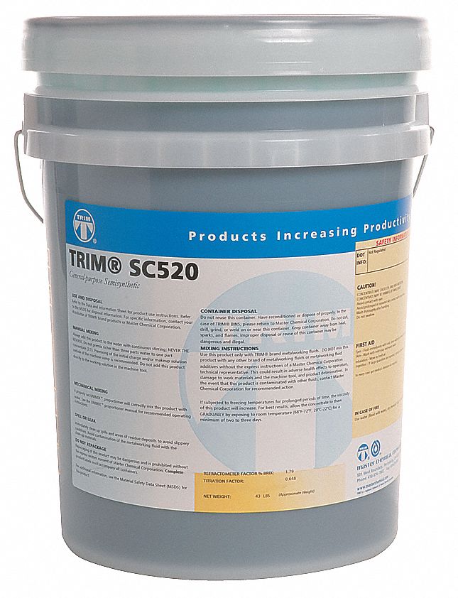 Semi Synthetic Coolant, SC520, 5 Gal