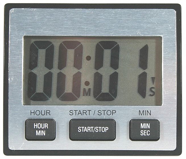 Digital Count Down Timer, 20 Hr to 1 Sec