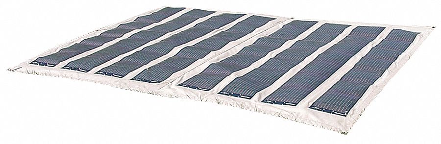 Solar Charger, 190W, Tan, 9.5x8 Ft