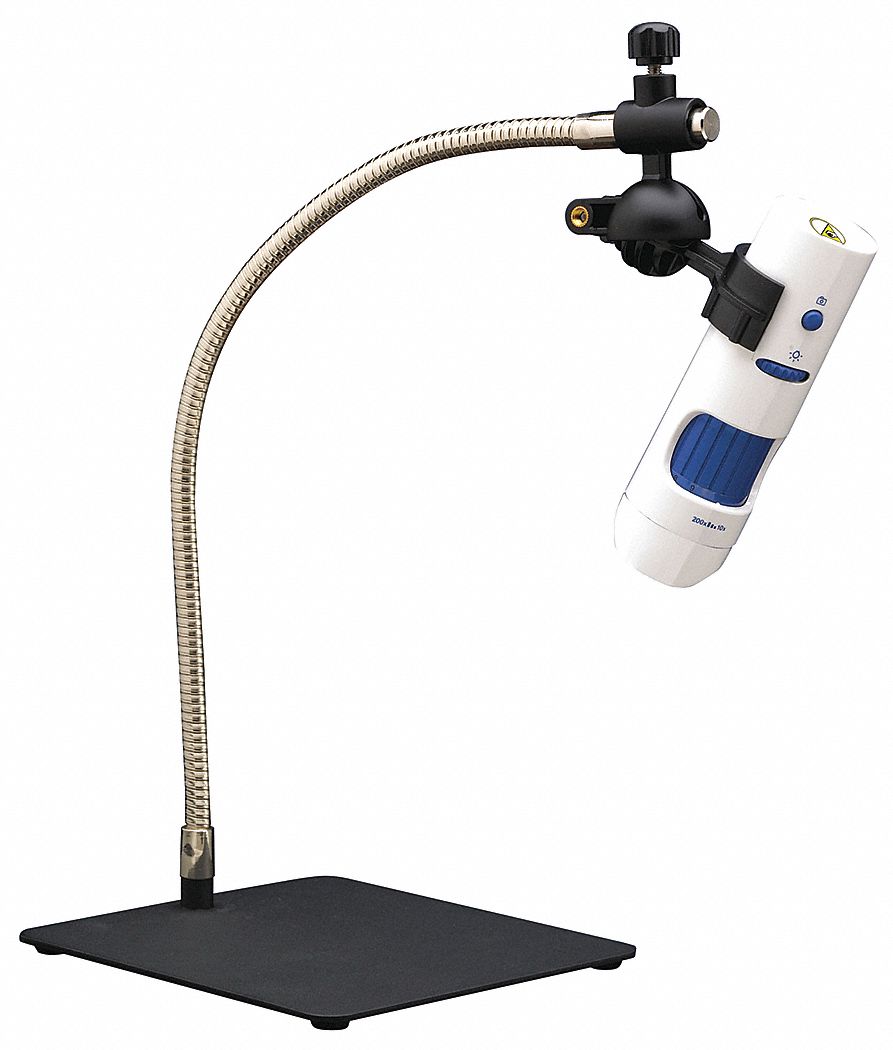 Digital Microscope, Gooseneck Stand