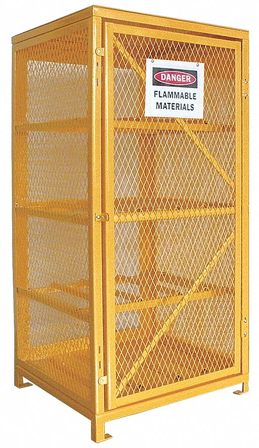 Horizontal Cylinder Storage, Capacity 8