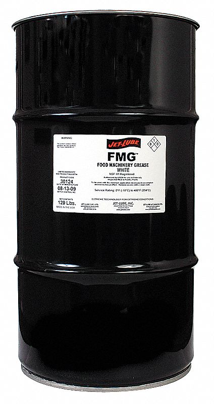 Food Grade Grease, 15 Gal. Drum