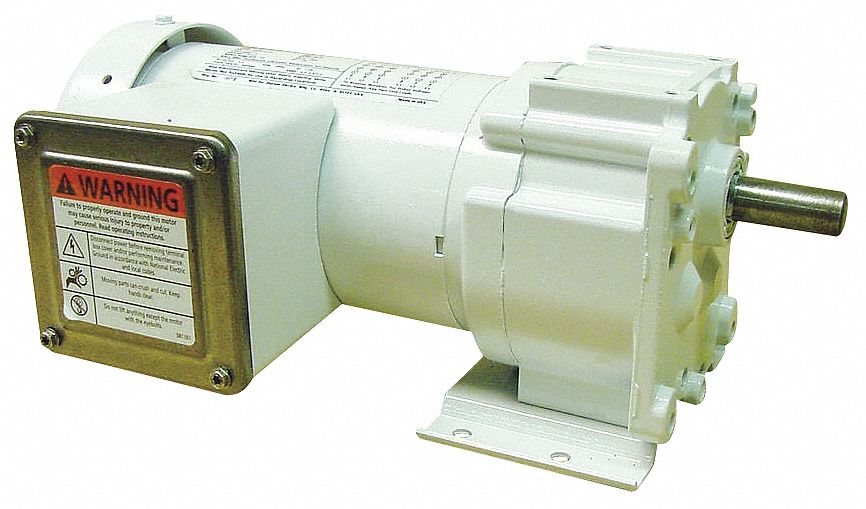 AC Gearmotor, 208-230VAC, RPM 16, 3 Phase