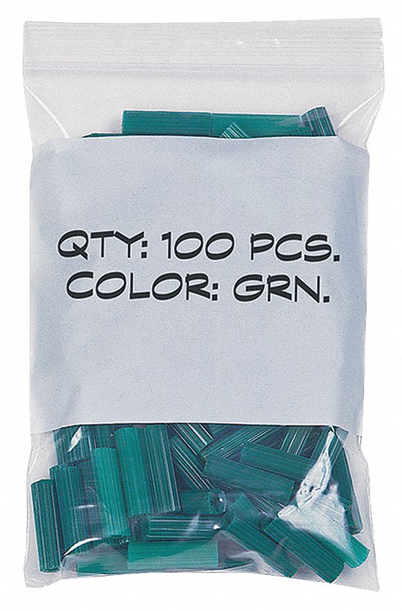 Reclosable Bag, 5 In. W, 2 mil, PK 1000