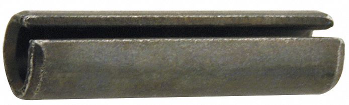 Spring Pin, Slot, 3/16x2 In L, Pk250
