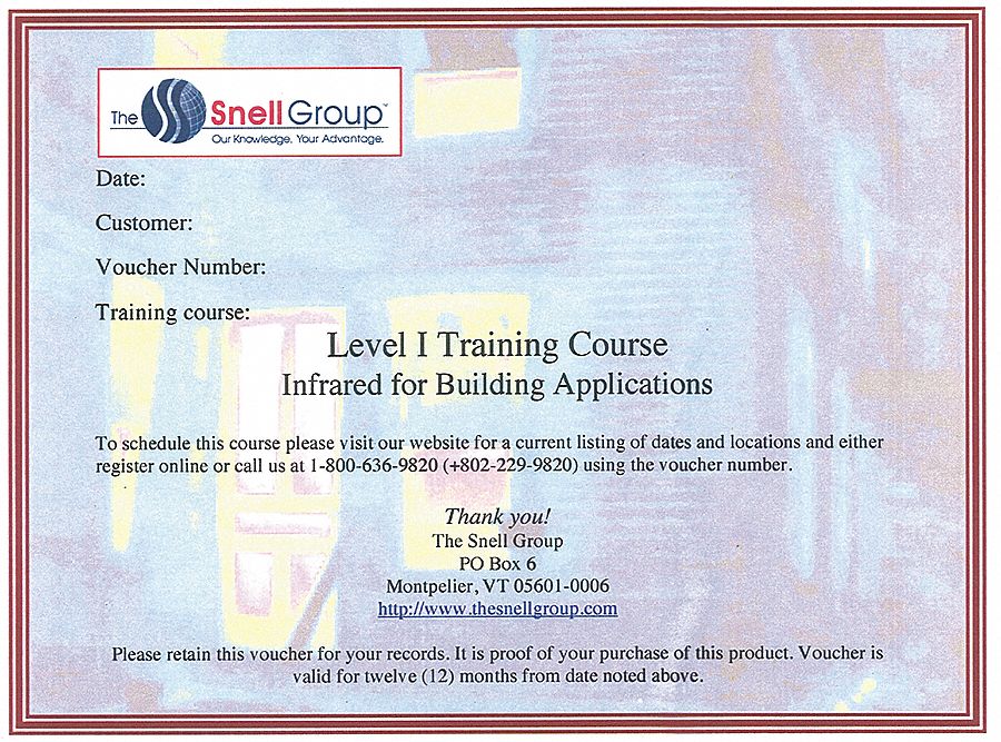 Level I Thermography Training, Building