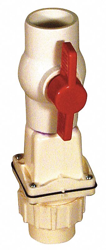 Tri-check Valve, 1-1/2 In, Socket, PVC