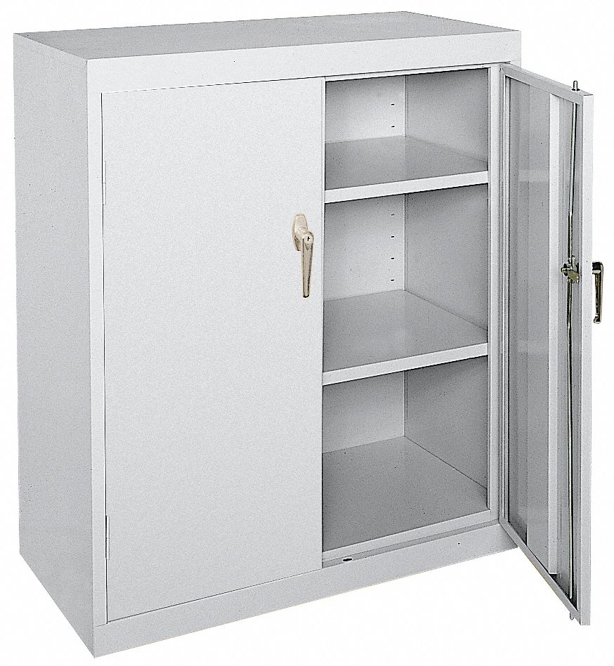 Counter Height Cabinet, Welded, Dove Gray