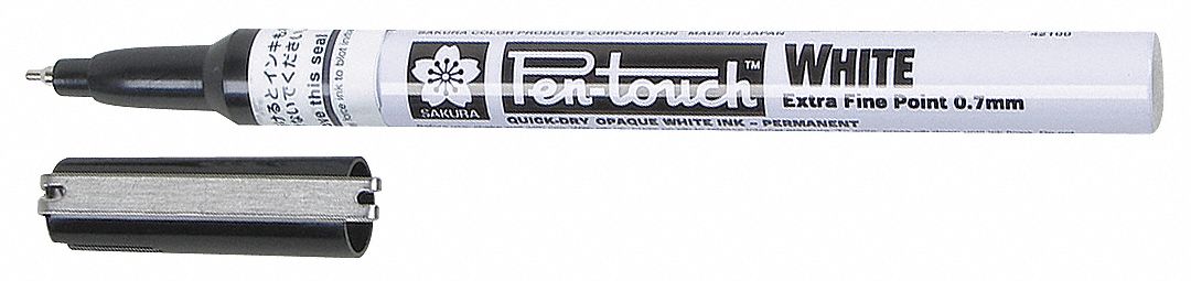 Paint Marker, White, PK12