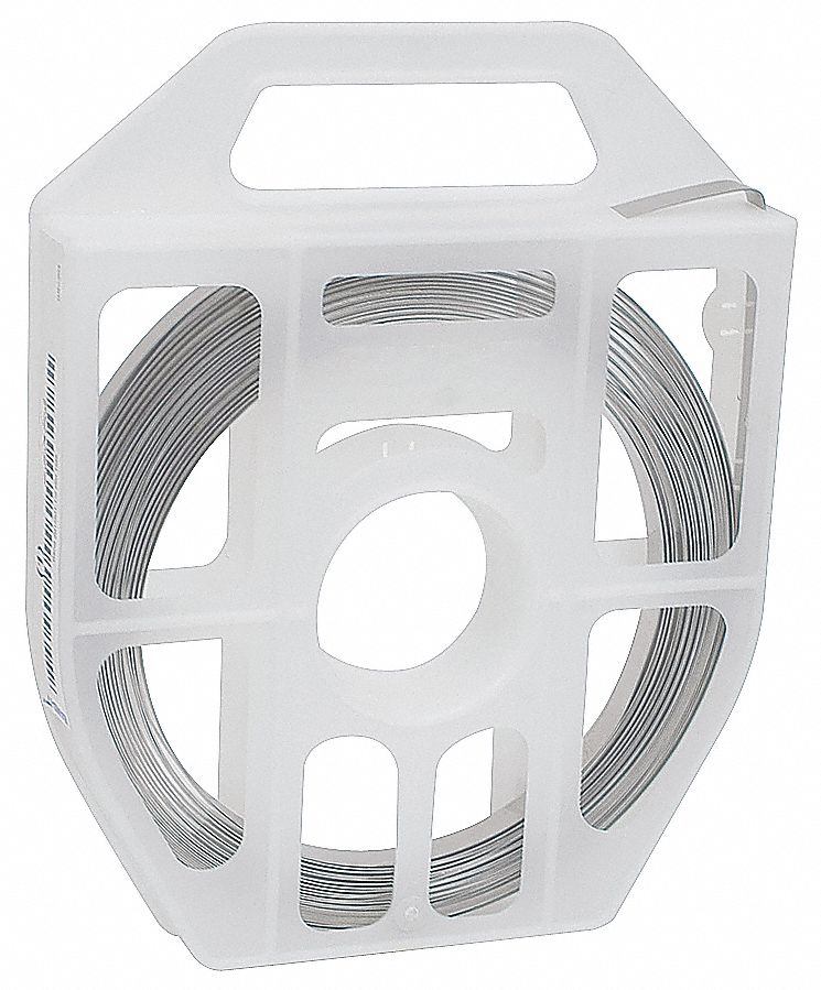 Stainless Steel Band, 30 mil, 50 ft. L