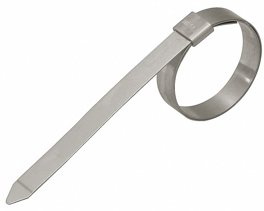 Preformed BandClamp, SS, Min.Dia.3/4
