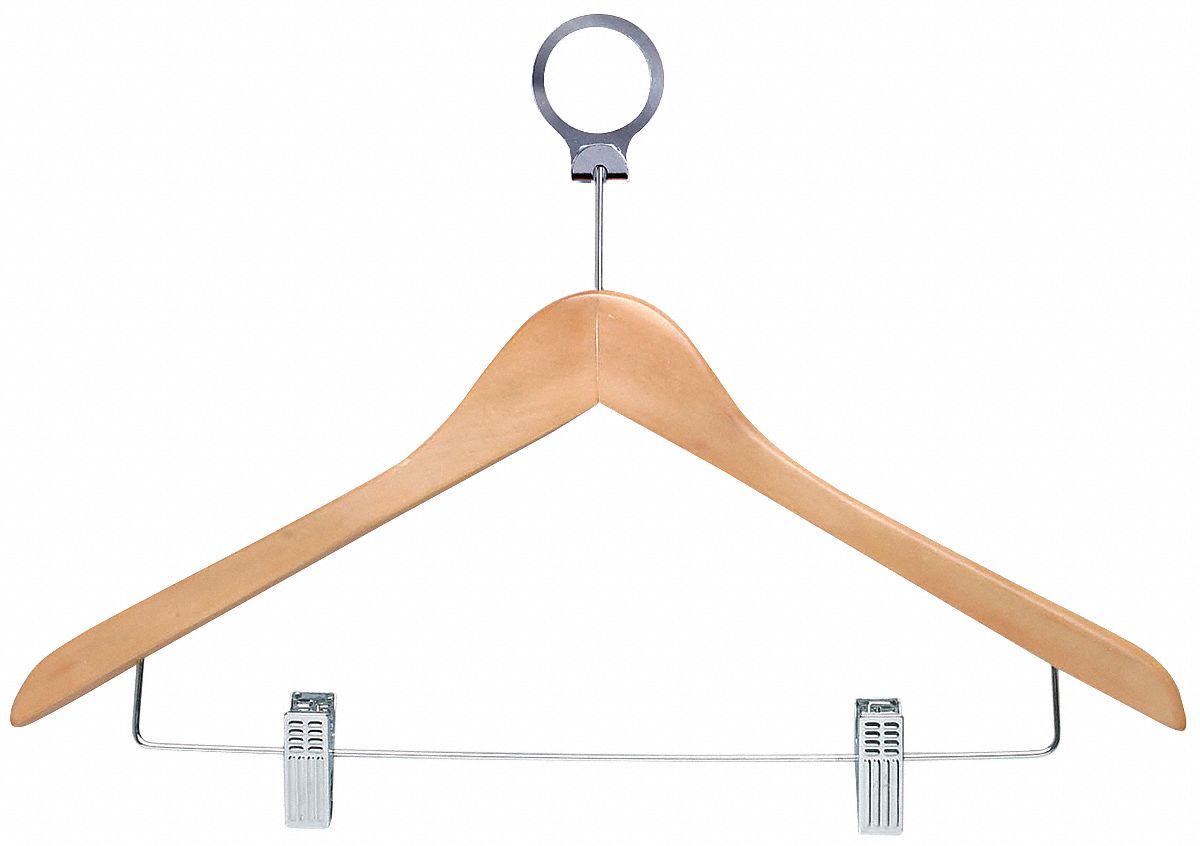 Security Hangers, Maple, Pk 24