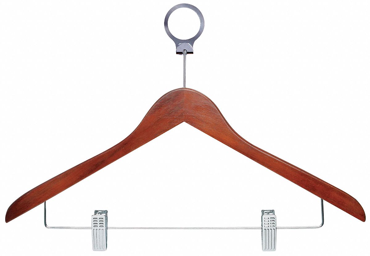 Security Hangers, Cherry, Pk 24