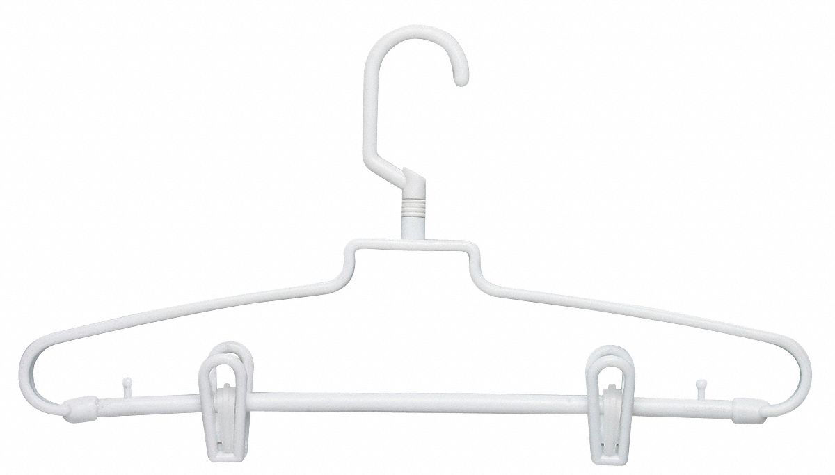 Security Hangers, White, Pk 72