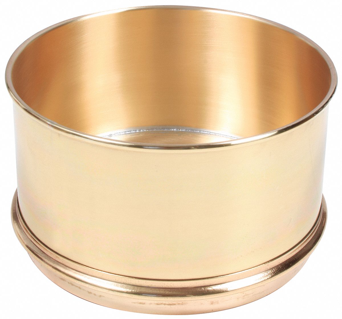 Separator Pan, Brass, 8 In Dia, 4 In Deep