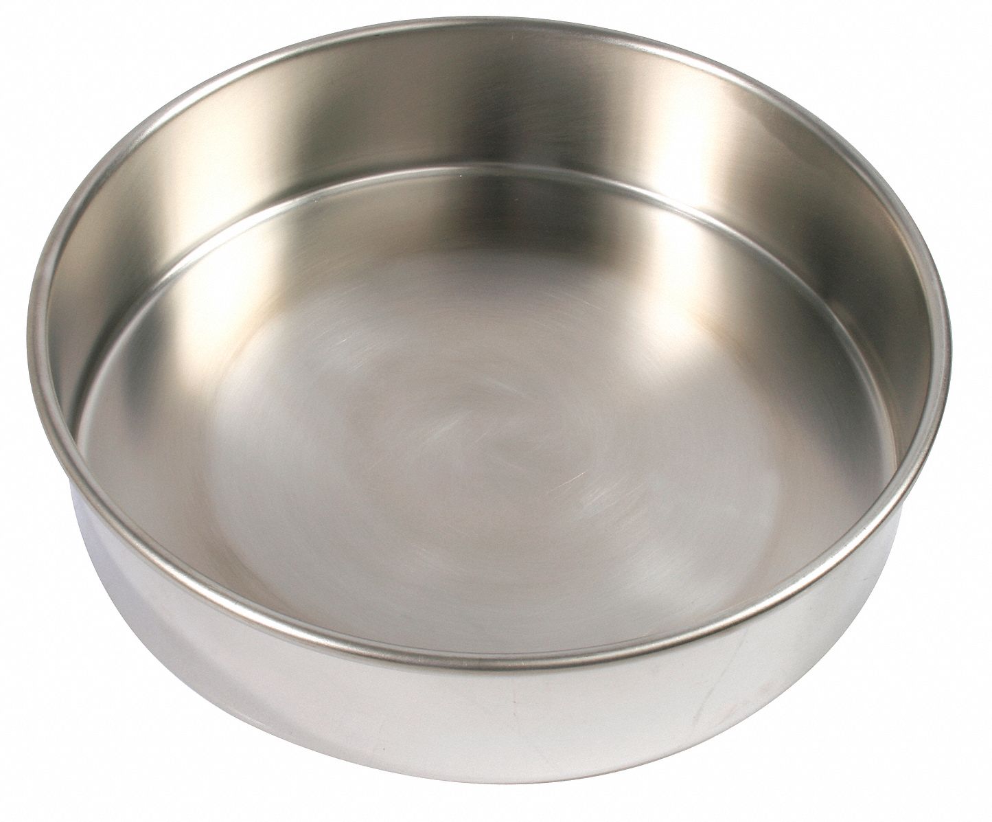 Sieve Bottom Pan, SS, 8 In Dia, 2 In Deep