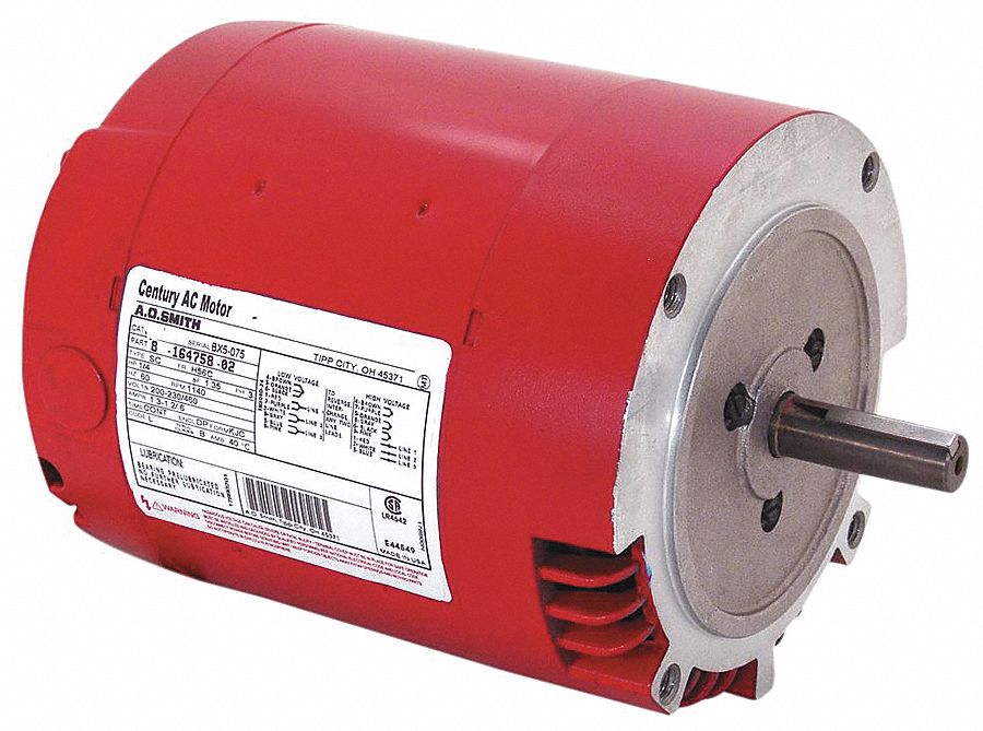 Water Circulator Motor, NEMA/IEC, Face