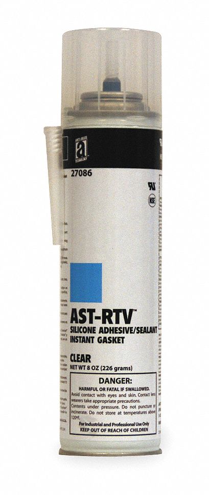RTV(TM) Silicone Sealant, Clear, 8 Oz