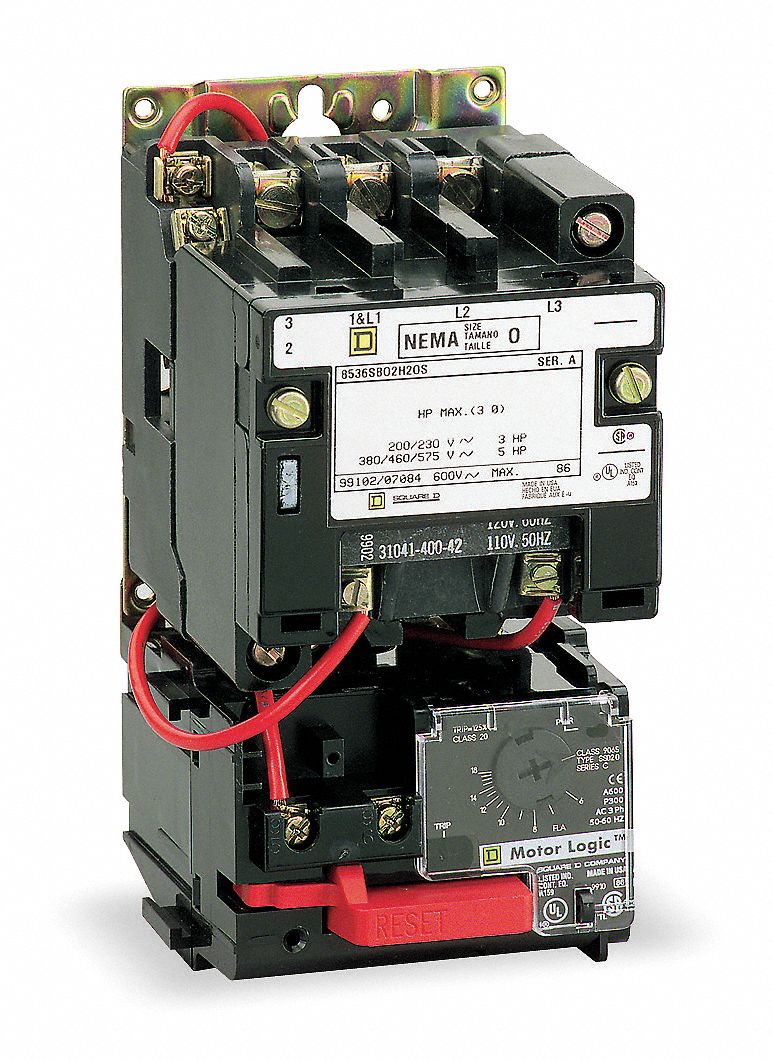Motor Starter, NEMA Sz1, 208V, Solid State