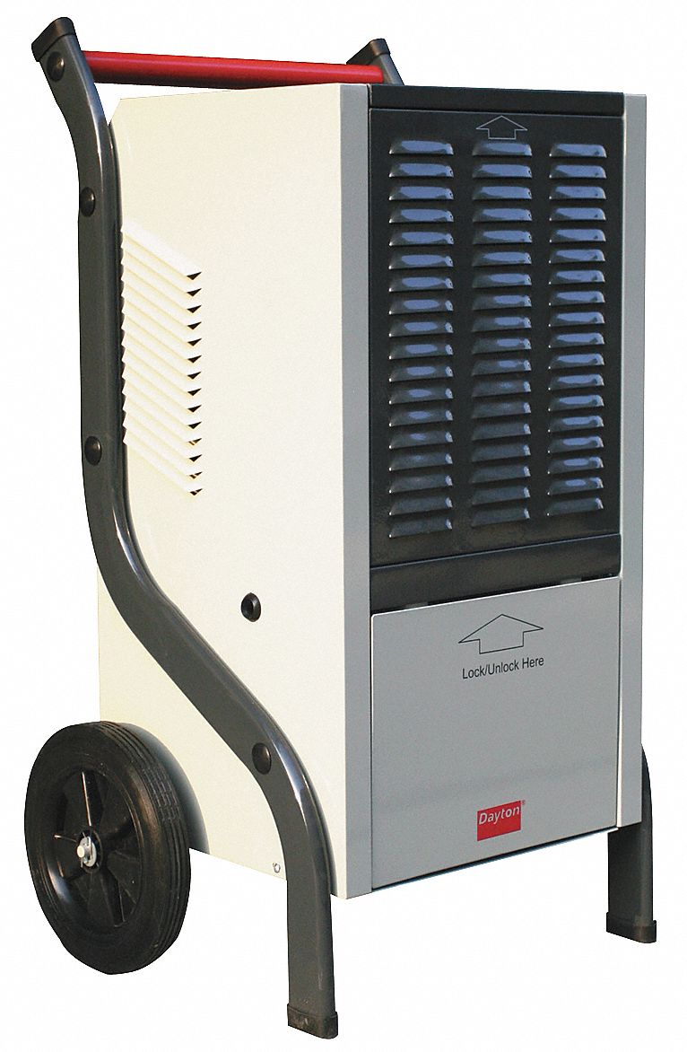 Dehumidifier, Comm/Ind, 126 Pints, 115V