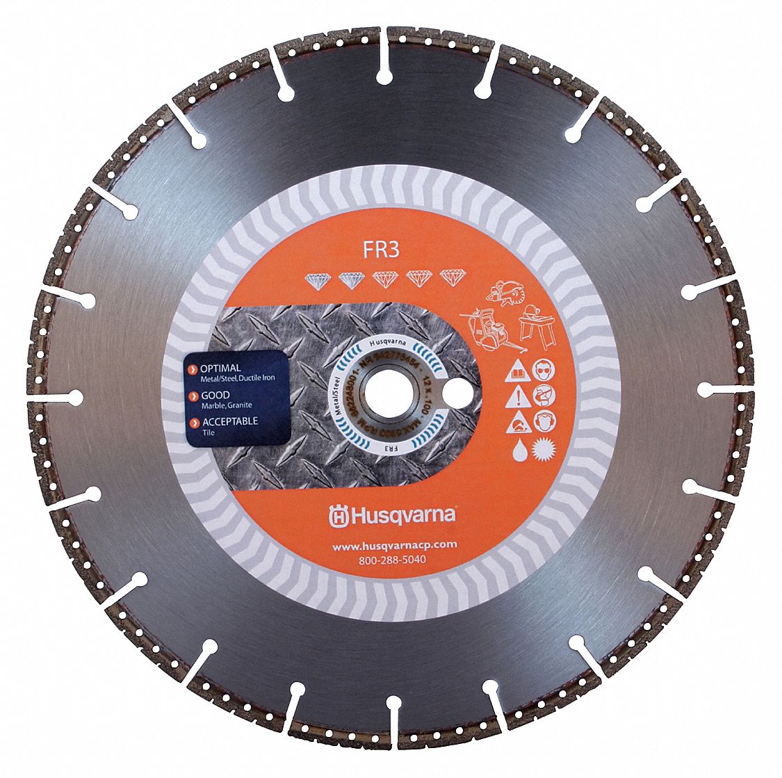 Fire Rscu Bld, Wet/Dry, Sgmntd Rim, 14 InOD