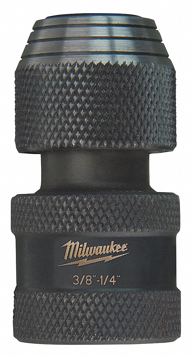 Impact Adapter, 3/8 Dr In, 1/4 Hex Shank
