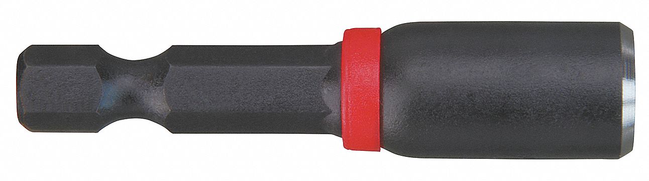 Mag Nut Driver, 1/4 In Dr, 1/4 Hex, 1 7/8 L