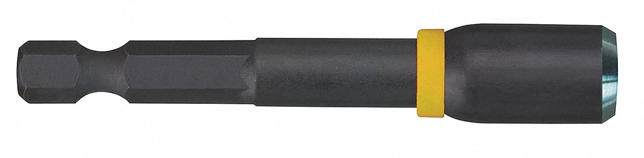 Mag Nut Driver, 5/16 Dr, 1/4 Hex, 2 9/16 L