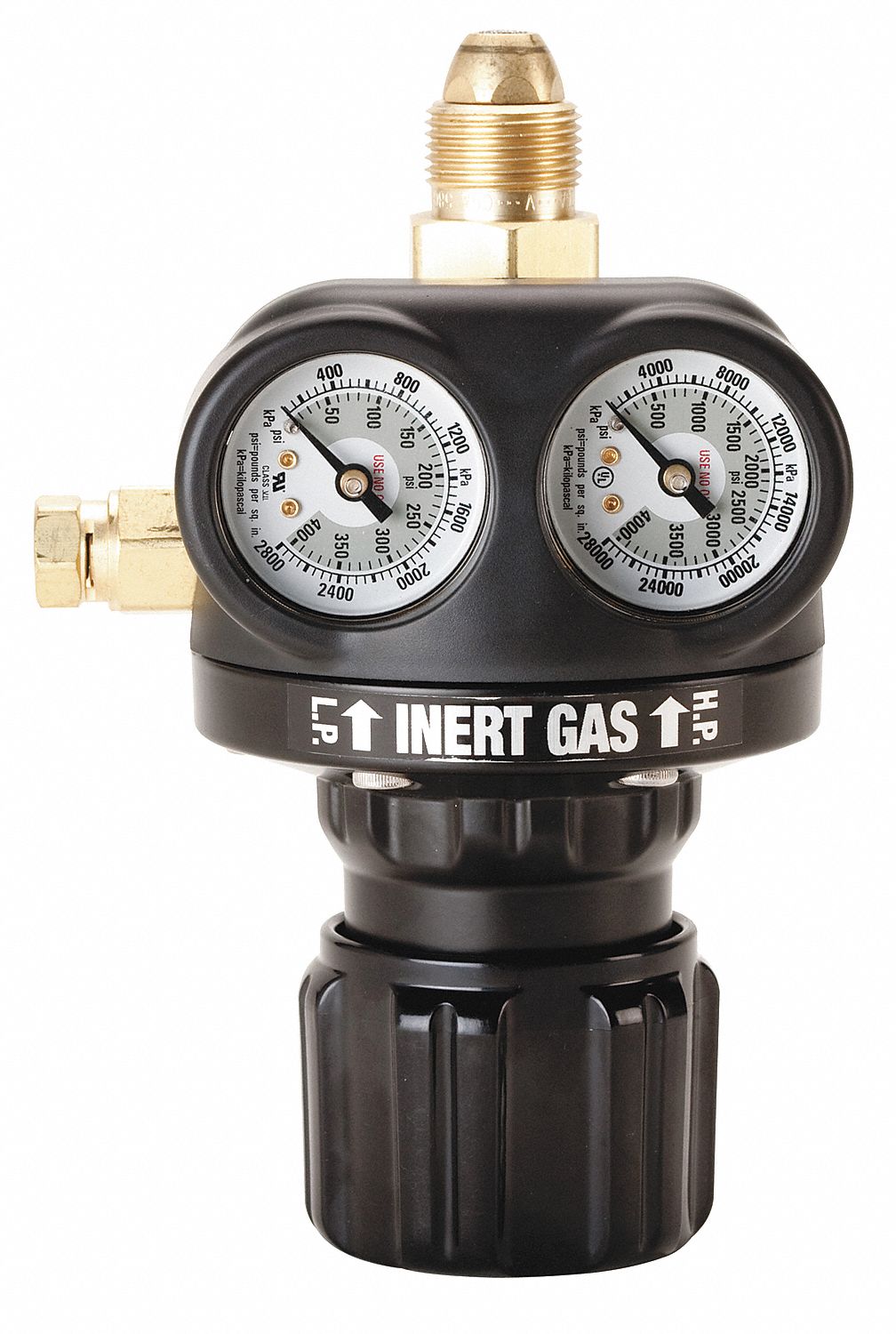 Regulator, Inert, 1 Stage, 5/8-18RH, 400 PSI