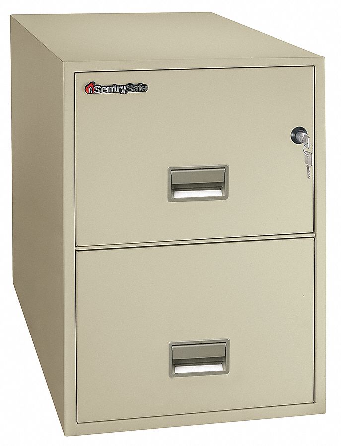 Vert Fire/WaterFile, Letter, 27Hx19W, Putty