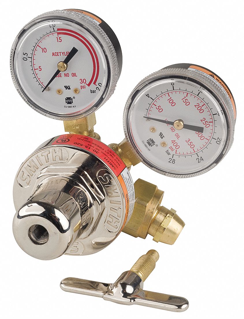 Medium Duty Regulator 1 Stage Acetylene
